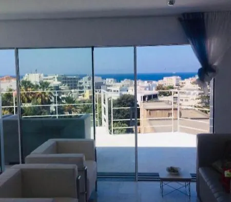 דירה Panoramic View - Penthouse עיר רודוס